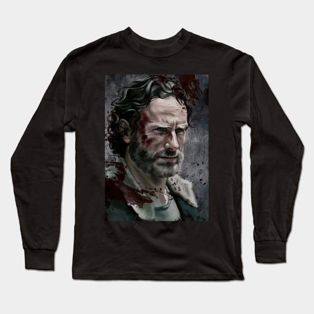 Rick Long Sleeve T-Shirt by dmitryb1